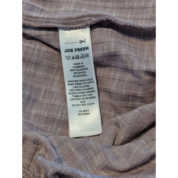 Womens Lounge Pajama Pants Plus Size 1X Dusty Rose Stretch Sleepwear - Picture 4 of 4